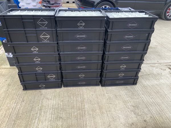 Black Rectangular Heavy Duty Boxes