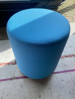 Secondhand 38x Blue Office Stools For Sale