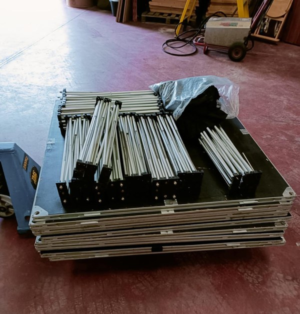 Used 9x Express Deck Staging Boards For Sale