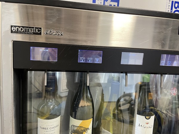 Second Hand Enomatic Elite 8 Bottle Dual Temperature Wine Dispenser