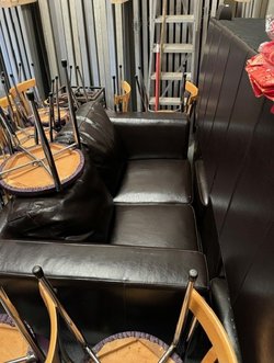 Secondhand 10x Faux Leather Sofas For Sale