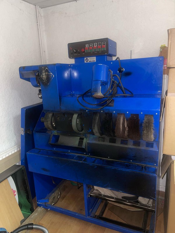 Cobblers shoe finishing machine for sale