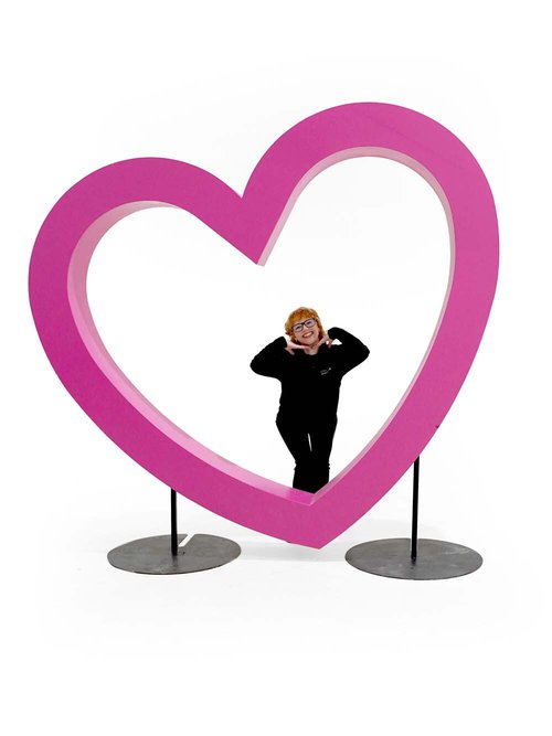 Secondhand Giant Pink Heart For Sale Secondhand Giant Pink Heart For Sale