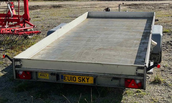 Secondhand 3.5 Flat Bed Trailer For Sale