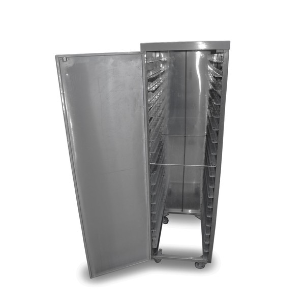 Stainless Steel Tray Trolley Cupboard