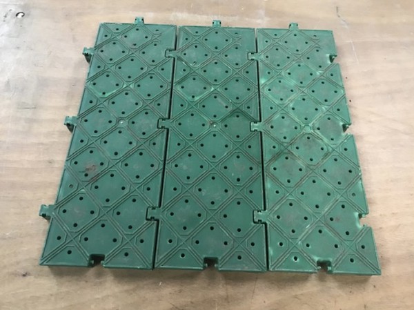 Buy Green Plastic Marquee Flooring