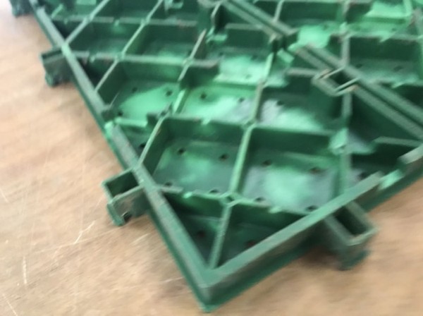 Sectional Green Plastic Marquee Flooring