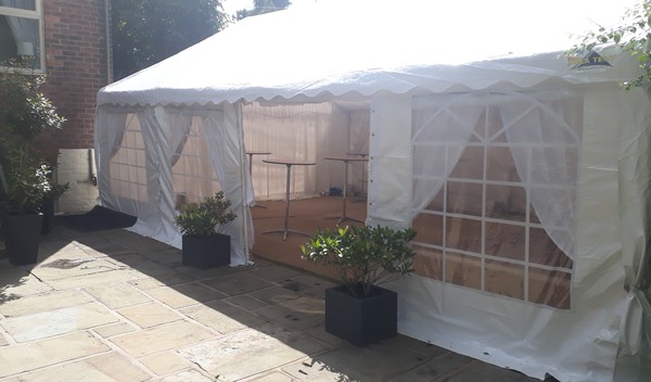 Gala Tent 6m x 8m Marquee And 6m x 6m Canopy For Sale