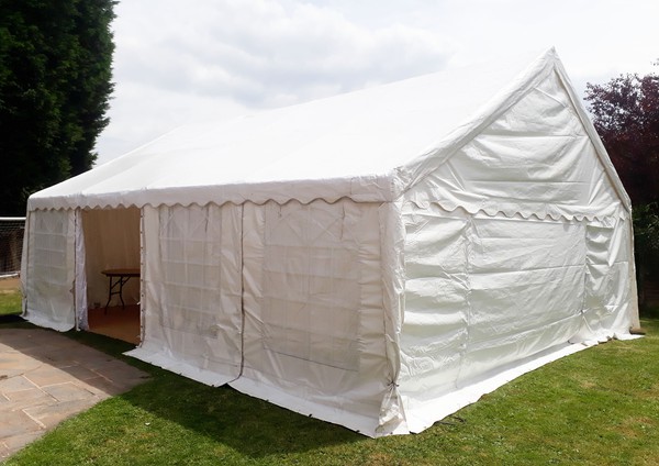 Secondhand Gala Tent 6m x 8m Marquee And 6m x 6m Canopy