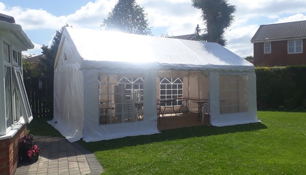 Secondhand Gala Tent Elite 4m x 8m Or 4m x 6m Marquee For Sale