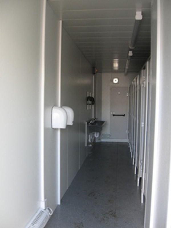 Multiple Bays in Toilet Unit