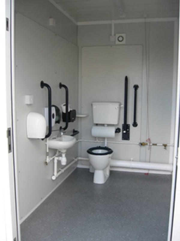 Disabled Olympic toilets