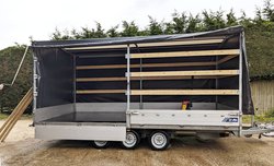 Saris C3C 3.5T Tilt trailer for sale