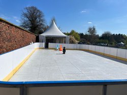 15x8m Synthetic Skating Rink