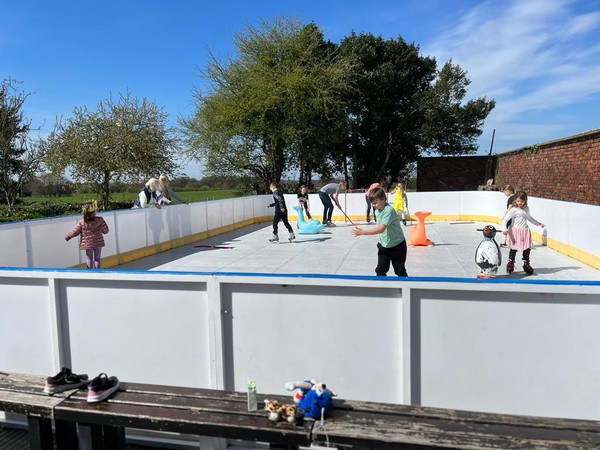 Buy Used 15x8m Synthetic Skating Rink