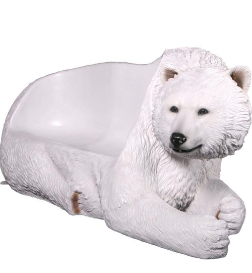Secondhand 2m Giant Polar Bear Bench For Sale Secondhand 2m Giant Polar Bear Bench For Sale