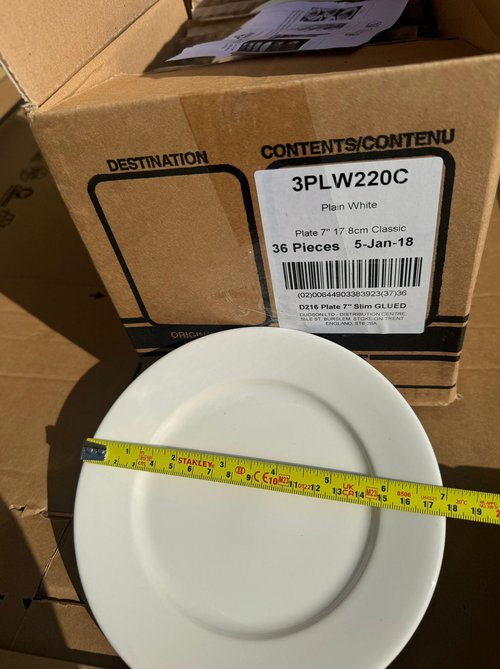 New Dudson Best Quality 7" Classic Range Plate For Sale