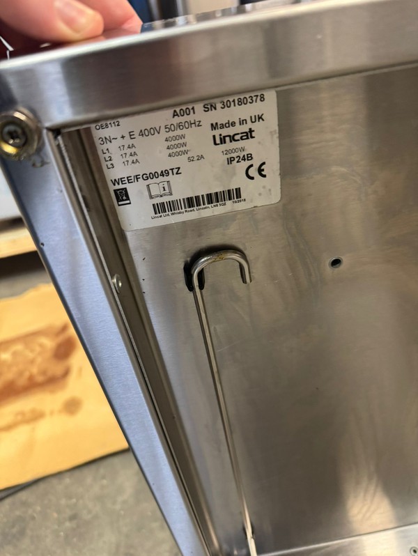 Secondhand Used Lincat Electric Single Fryer