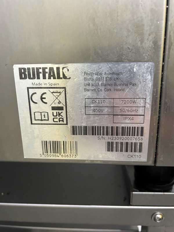 CK110 Buffalo Combi Oven Installation Kit & Stand