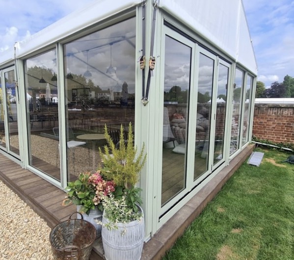 Solid Glass Windows & Solid White Panels - Yorkshire 8