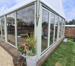 Marquee Doors - Glass Walls - Hard Sides - Bradford, Yorkshire