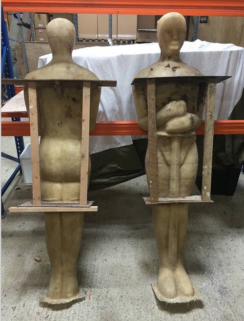 Award stature mould Award stature mould