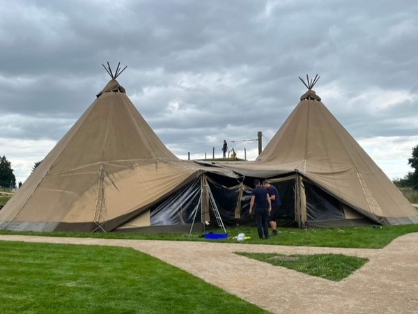 Stratus 72 Nordic Tipi and Wallflex For Sale