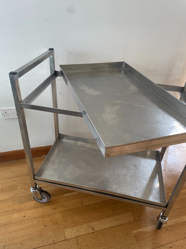 Secondhand Stainless Steel Trolley