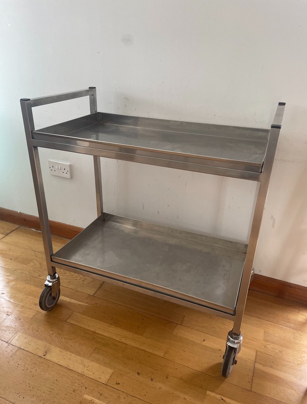 Secondhand Stainless Steel Trolley For Sale