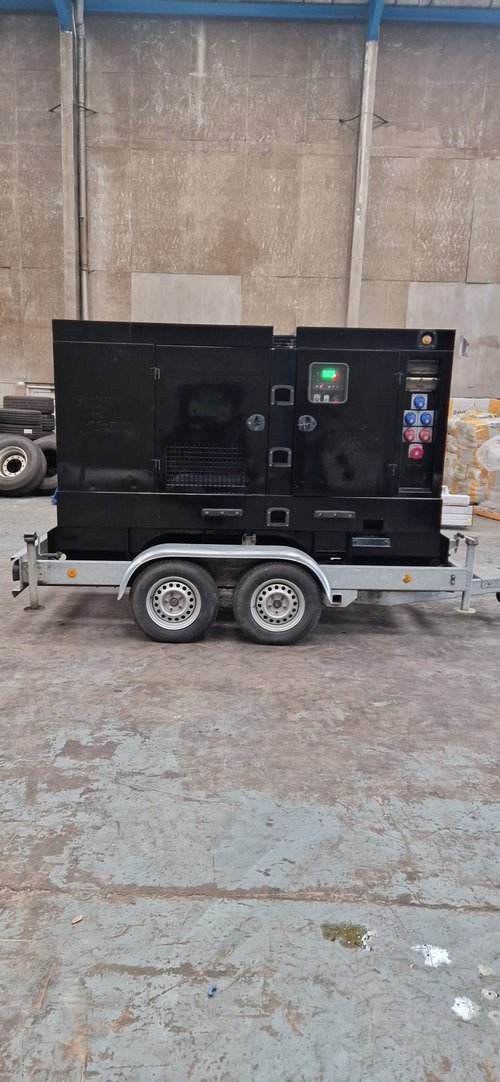 Secondhand Trailer Mounted John Deere 60KVA 2013 5168hrs For Sale Secondhand Trailer Mounted John Deere 60KVA 2013 5168hrs For Sale