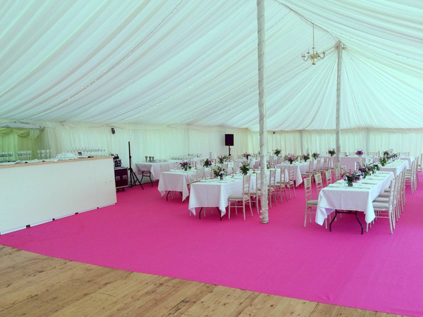 Second hand tension / tensile marquee