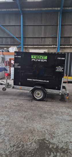 Secondhand Trailer Mounted Perkins 30KVA 2016 4714hrs For Sale