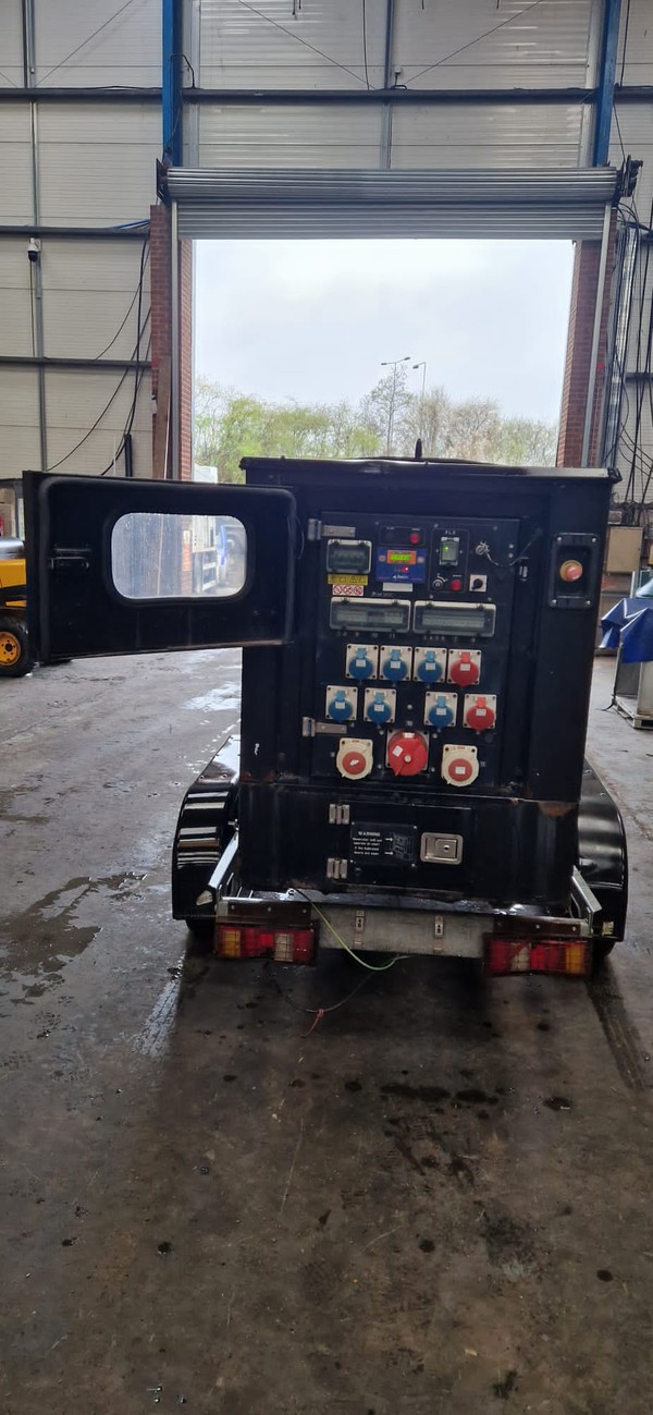 Trailer Mounted Perkins 60KVA 2008 8799hrs