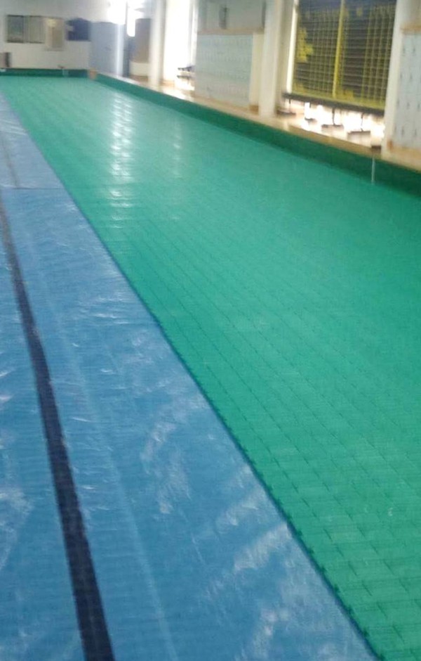 Used plastic flooring