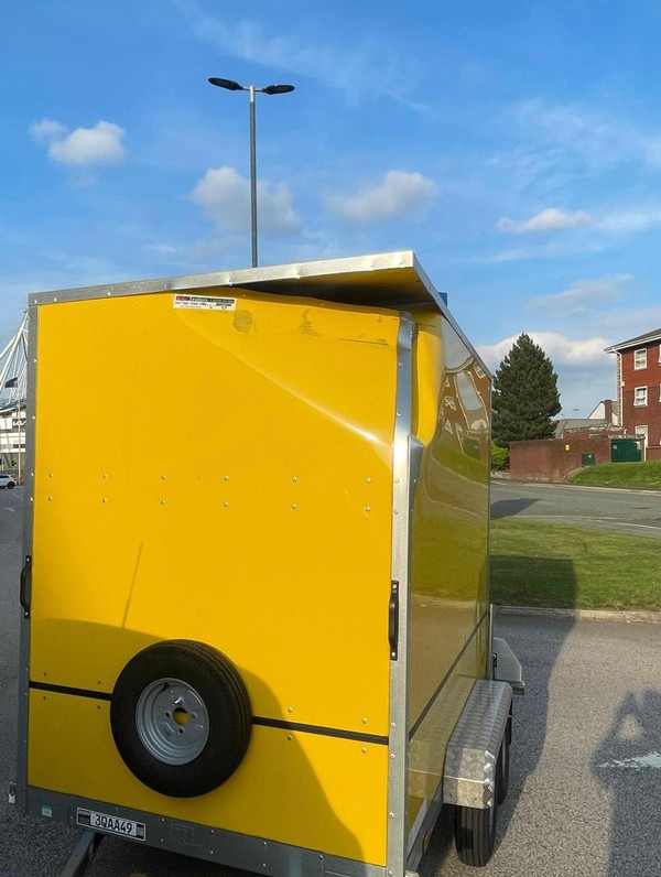 Yellow box trailer for sale