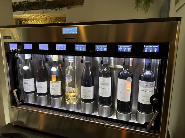 Enomatic Dual Temperature Wine Dispenser for sale