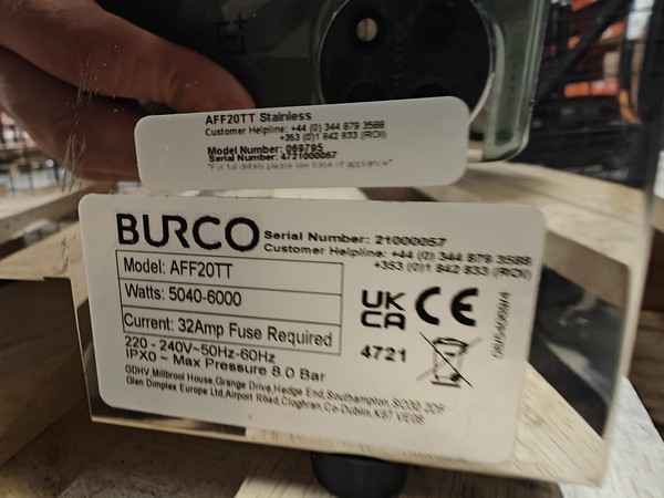 Burco AFF20TT water boiler