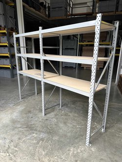 Secondhand Longspan Heavy Duty Shelving Racking For Sale