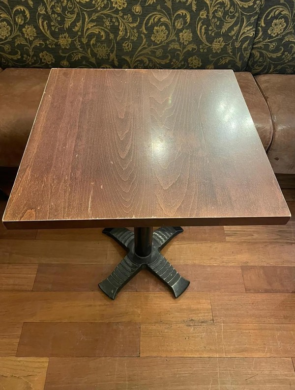 Secondhand 30x Square Top Cafe Tables For Sale