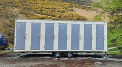 Secondhand 14 Bay Toilet Trailer For Sale