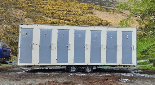 Secondhand 14 Bay Toilet Trailer For Sale Secondhand 14 Bay Toilet Trailer For Sale
