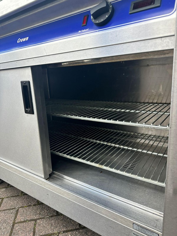 Secondhand Victor Mobile Crown Bain Marie Hot Cupboard BM30MSF For Sale