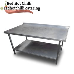 Stainless steel table 1.4m