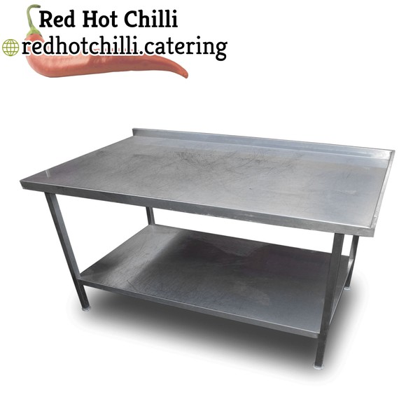 Stainless steel table 1.4m
