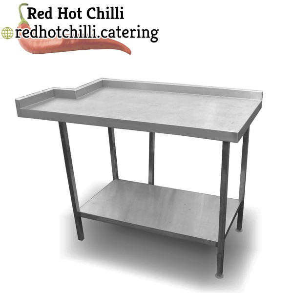 1.3m Stainless Steel Table  (Ref: 1594)