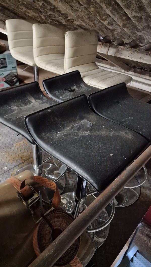Secondhand 4x Gas Lift Stools For Sale