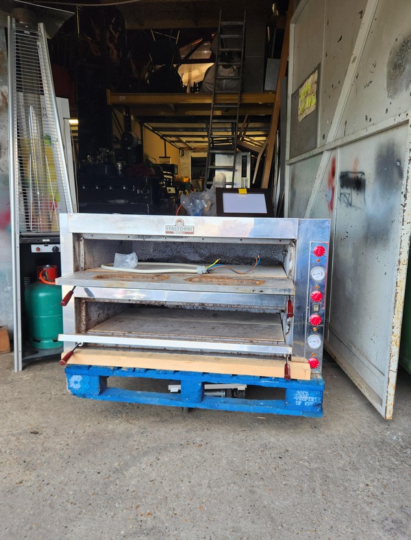 Secondhand Double Decker Pizza Oven For Sale
