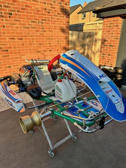 Tony Kart x30 junior / senior 2022 chassis complete kart