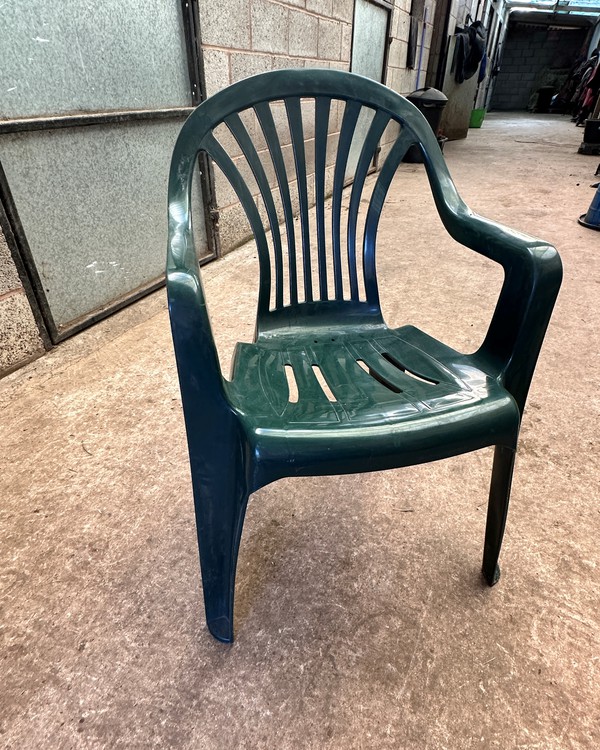 Green Plastic Chairs For Sale