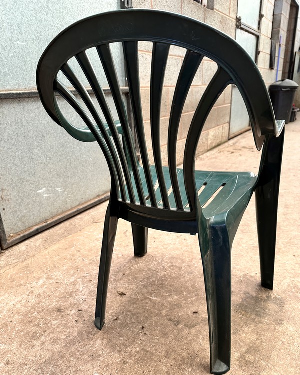 Secondhand Green Plastic Chairs